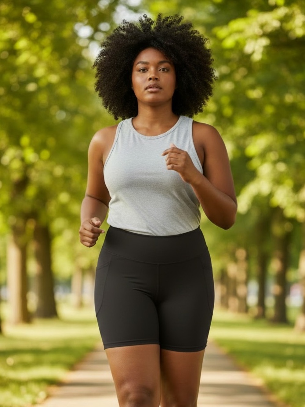 🎉 (Women’s Large) Jockey Black High-Rise Bike Shorts